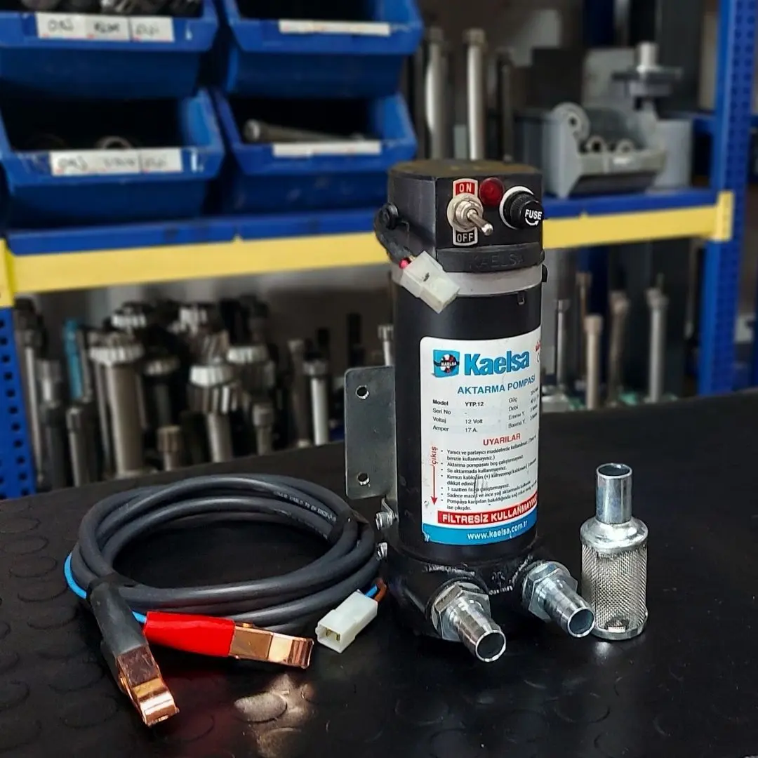 12/24 Volt Mazot ve Yağ Aktarma Pompası - Görsel 2
