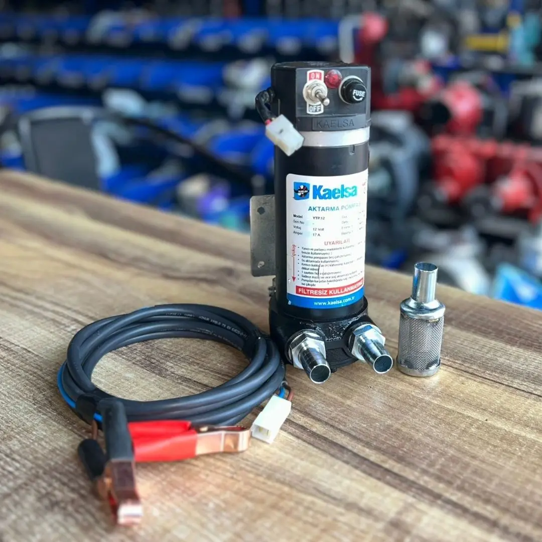 12/24 Volt Mazot ve Yağ Aktarma Pompası
